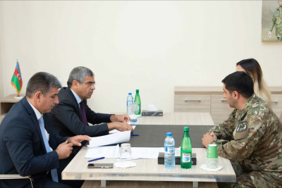 Yevlax rayon sakinləri nazir müavinin qəbulunda olublar