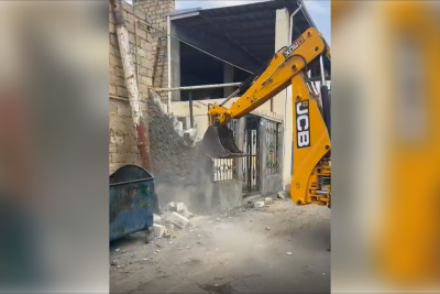 Qanunsuz tikili sökülüb