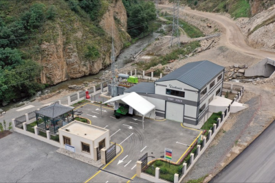 Prezident Göygöldə kiçik su elektrik stansiyasının açılışını edib