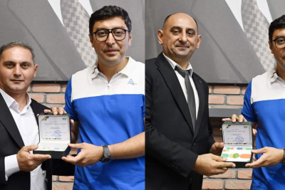 Fərid Qayıbov idman mütəxəssislərini mükafatlandırıb