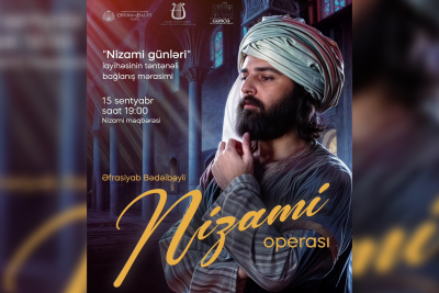 Gəncədə ilk dəfə "Nizami" operası təqdim olunacaq