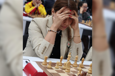 Gəncəli şahmatçı Olimpiadada növbəti oyununu keçirib