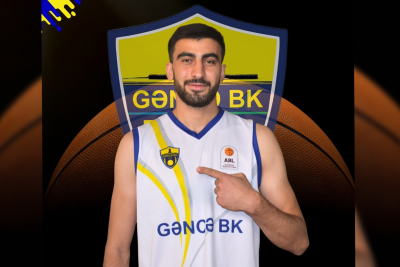 “Gəncə” BK heyətini yerli basketbolçu ilə gücləndirib
