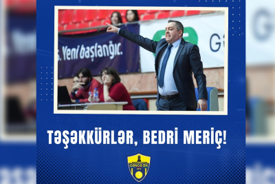 “Gəncə” BK baş məşqçini istefaya göndərdi