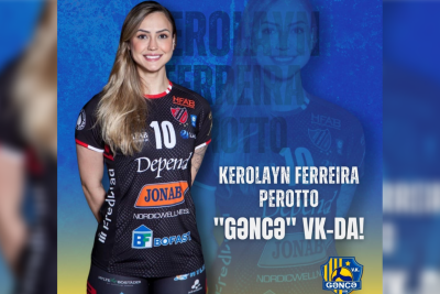 “Gəncə” VK braziliyalı voleybolçunu transfer edib