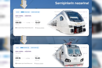 Sərnişinlər artıq öncədən qatarın növünü görəcəklər