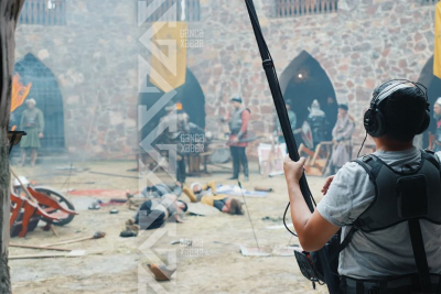 “Azərbaycan Atabəyləri” filminin çəkilişindən EKSKLUZİV FOTOLAR