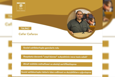 Gəncə KOB İnkişaf Mərkəzi sakinləri maarifləndirəcək