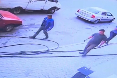 Gəncədə 29 min manatlıq naqillər oğurlanıb - VİDEO