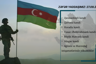 İlk yaşayış məntəqələrimizin azad edilməsindən dörd il ötür
