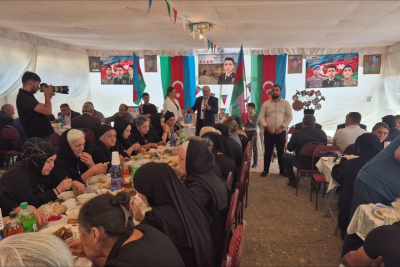 Goranboyda şəhidin ildönümü mərasimi keçirilib