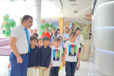 Tovuzda şəhid övladları ilə görüş keçirilib