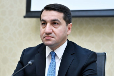 Hikmət Hacıyev Gəncə terroru ilə bağlı paylaşım edib