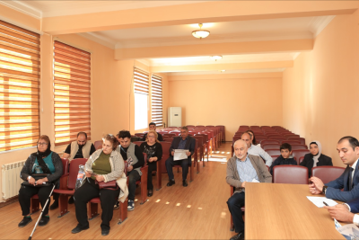 Gəncəlilər sosial xidmətlər haqqında məlumatlandırıldılar