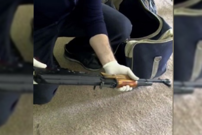 Evdən “Kalaşnikov” tapıldı