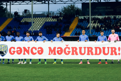 “Kəpəz” şəhidlərin xatirəsini futbol meydanında yad etdi
