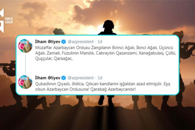 28 oktyabr 2020: Vətən Müharibəsinin 32-ci günü