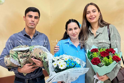 Gəncədə dünyaya gələn körpəyə şəhid Mehrab Niftəliyevin adı verilib