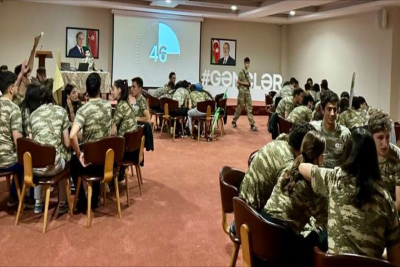 Gənclərin hərbi-vətənpərvərlik düşərgəsi təşkil olunub