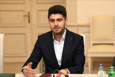 Gəncə İH-də Paris-2024-ün qızıl medalçısı ilə görüş keçirilib