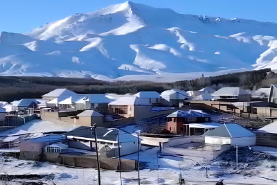 Daşkəsənin bu kəndinə QAR YAĞDI - VİDEO