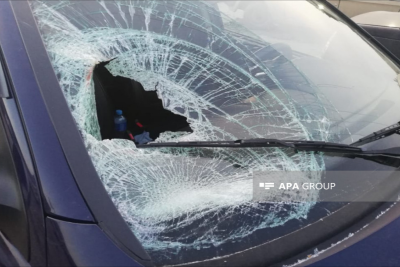 Bərdədə yol qəzasında 2 nəfər xəsarət alıb