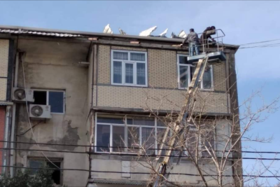 MKTİB tərəfindən dam örtükləri və novdanlar təmir edilib