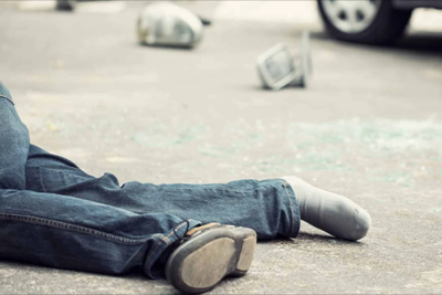 Goranboyda 57 yaşlı kişini avtomobil vurub