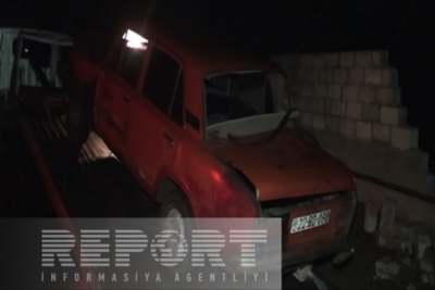 Ailənin 3 üzvü qəzaya düşdü, biri öldü