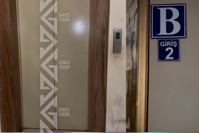 Gəncədə şəhid ailələrinin məskunlaşdığı binada lift işləmir - ŞİKAYƏT