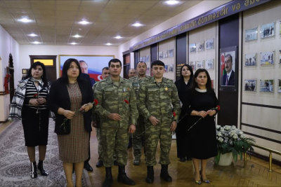 GDU-da  Qarabağ müharibəsinin iştirakçıları və qazilərlə görüş keçirilib