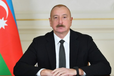 Prezident Ağdamla bağlı paylaşım edib