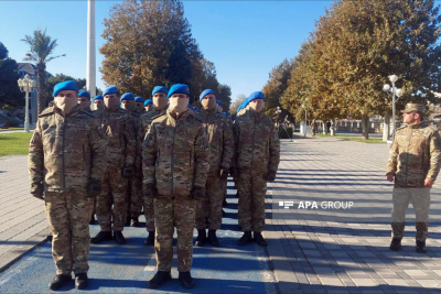 Gəncədə Zəfər yürüşü keçirilir