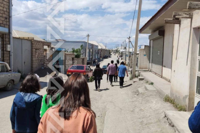 Sevinc qəsəbəsinin sakinlərinin qəmli günləri: SU YOXDUR