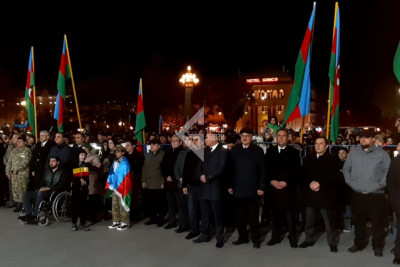 Gəncə Zəfər Gününü belə qeyd etdi