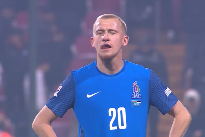 Azərbaycan yığması bir xalını qazandı