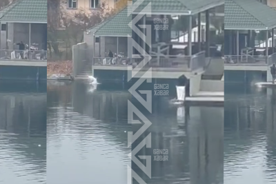 Villadan zibilləri Kürə atdılar - VİDEO + YENİLƏNİB