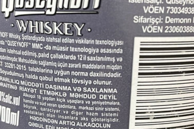 Alkoqollu içkilərin istehsalı sexində nöqsanlar aşkarlanıb