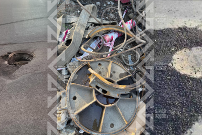 Gəncədə avtomobillərə təhlükə saçan lük TƏMİR EDİLDİ