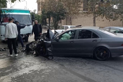 Gəncədə avtobus qəzası: Xəsarət alanların adları AÇIQLANDI - FOTO