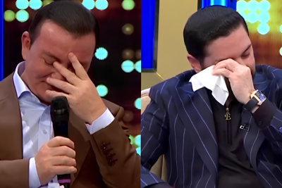 Qazaxlı müğənni efirdə ağladı - VİDEO