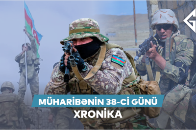 3 noyabr 2020: Vətən Müharibəsinin 38-ci günü