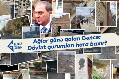 Ağlar günə qalan Gəncə: Dövlət qurumları hara baxır? - FOTO/VİDEO