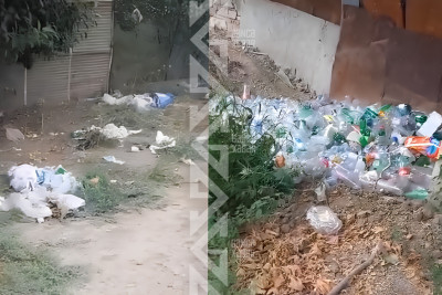 Sadıllı sakinləri “zibilə düşüb”