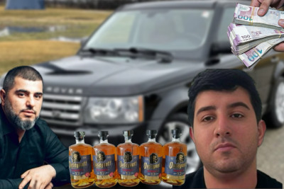 Baboşa “Range Rover” hədiyyə edən iş adamı saxta içki İSTEHSALÇISIDIR