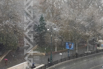 Gəncəyə qış gəldi