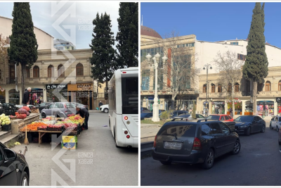 Gəncədə qanunsuz küçə ticarətinə qarşı mübarizə davam edir - FOTO