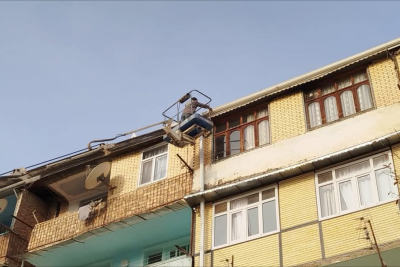 Dam örtükləri və novdanların təmiri davam etdirilir - FOTO