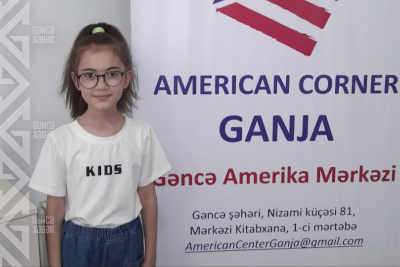 ABŞ səfiri gəncəli məktəbli ilə görüşüb - FOTO/VİDEO