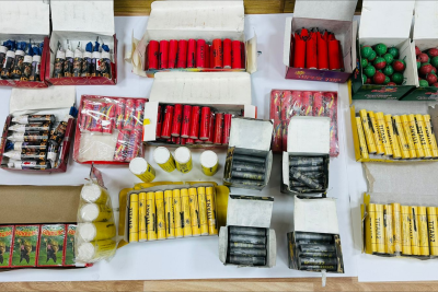 Pirotexniki vasitələr satan şəxs saxlanılıb